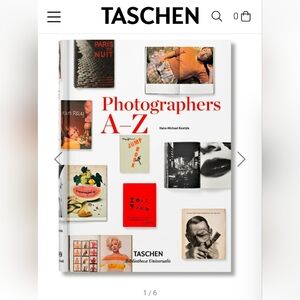 TASCHEN Photographers A-Z Large Book EUC